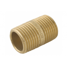 Spartan Barrel Nipple 40mm x 70mm Long Brass DR - NB4070